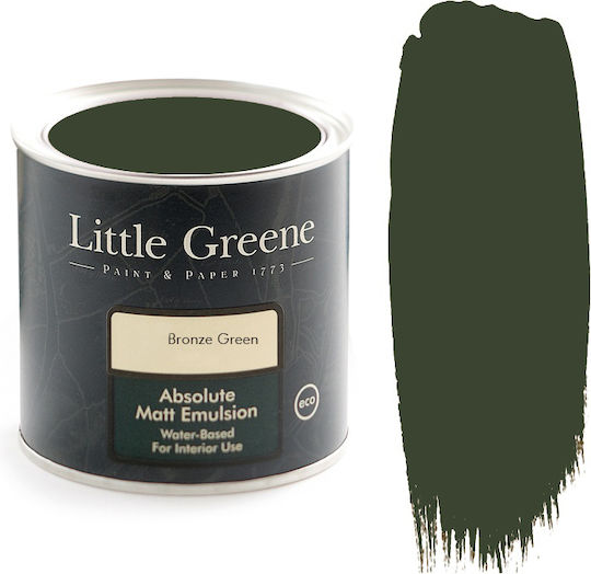 Little Greene Χρώμα Εμποτισμού Νερού Absolute Matt Emulsion 1lt Μπρούτζινο Ματ