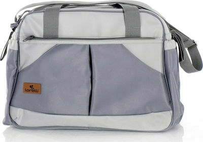 Lorelli Shoulder/Hand Diaper Bag Sandra Grey 46x13cm.