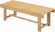 Παγκάκι Εξωτερικού Χώρου Ξύλινο 110x38x35cm