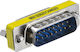 Convertor Serial Feminin în Serial Feminin Galben 1 Bucată DB15M