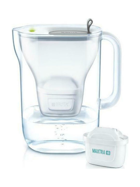 Brita Style XL Plastic Jug Grey with Replacement Filter Maxtra+ 3600ml