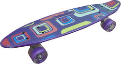 JollyWheelz ChaosPlus 88404 Modern Complete Penny Board Purple