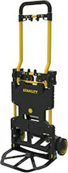 Stanley Transport-Wagen Folding for Load Weight up to 137kg in Schwarz Color