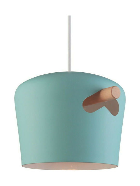 Hatzipantos Stores Pendant Light Single-Light for Socket E27 Blue