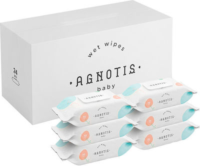 Agnotis Baby Hypoallergenic Baby Wipes without Alcohol & Parabens 24x70pcs