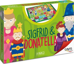 Cayro Board Game Sigfrid & Donatella for 2-4 Players 5+ Years 868 (EN)