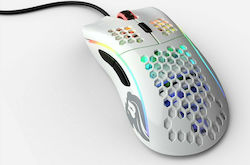 Glorious PC Gaming Race Model D Minus RGB Gaming Ποντίκι 12000 DPI Λευκό