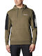 Columbia Minam River Herren Sweatshirt Jacke mit Kapuze und Taschen Khaki