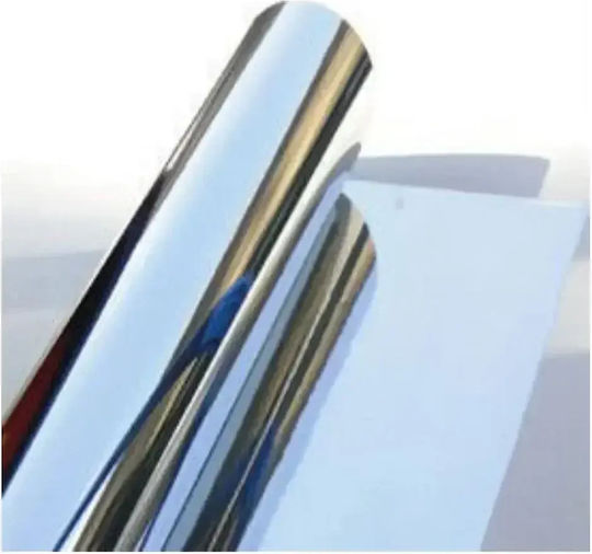 Folie Solară Auto Oglindă Argintiu vopsit 400x100cm