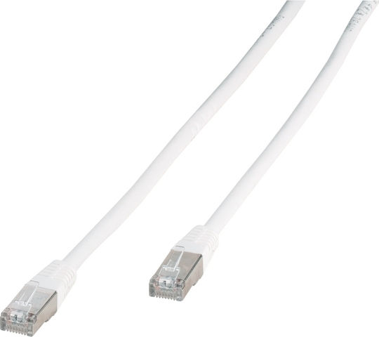 Vivanco F/UTP Cat.6 (Gigabit) Καλώδιο Δικτύου Ethernet 10m Λευκό