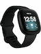Fitbit Versa 3 Waterproof Smartwatch with Heart Rate Monitor (Black/Black Aluminum)