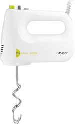 Gruppe HM9110-GS Μίξερ Χειρός 300W Λευκό