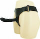 Baile Ultra Passionate Harness with Strap On Арсенал с Единично Дилдо 16см в Черен цвят