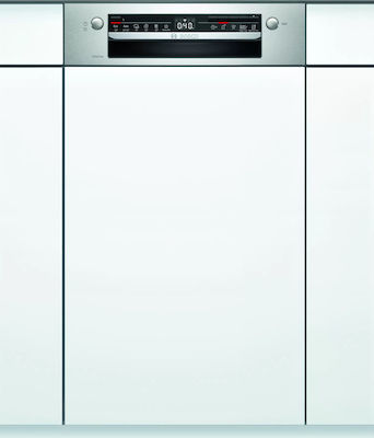 Bosch SPI2HKS59E Εντοιχιζόμενο Πλυντήριο Πιάτων με Wi-Fi για 9 Σερβίτσια Π44.8xY81.5εκ. Λευκό