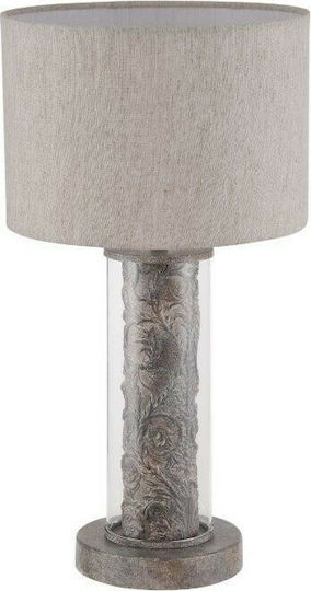 Maytoni Maryland Metal Table Lamp with Grey Shade and Base