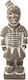 Espiel Decorative Statuette made of Concrete Warrior 9.5x7x25cm 1pcs
