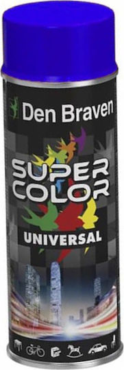 Bostik Den Braven Spray Vopsea SC Universal cu Strălucitor Efect Albastru gențiană RAL 5010 400ml