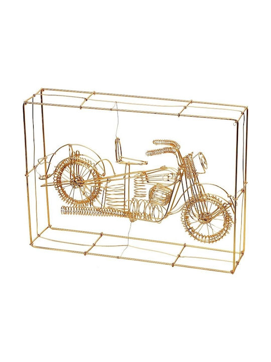 Espiel Vintage Διακοσμητική Μηχανή Μεταλλική 31.5x23.5x8cm