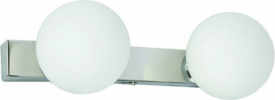 Inlight Modern Lamp Wall with Socket G9 White 31x4cm