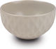 Nava Soho Classic Bol de Servire pentru Cereale Rotund Ceramică Gri cu Diametru 14buc