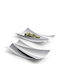Philippi Elbharmonie Inox Ορντεβιέρα Μονής Θέσης Ασημί Π14xΜ23xΥ3cm 2τμχ