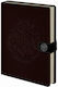 PCMerch Harry Potter Hogwarts Crest Premium Notizbuch A5 Geregelt Braun