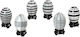 Espiel Easter Egg Porcelain 7x5x7cm Set 6pcs (Various Designs)