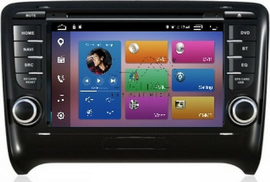 LM Digital Ηχοσύστημα Αυτοκινήτου για Audi TT / TT (8J) 2007-2015 (Bluetooth/USB/WiFi/GPS/Apple-Carplay/Android-Auto) με Οθόνη Αφής 7"