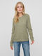 Vero Moda Women's Long Sleeve Sweater Fir Green