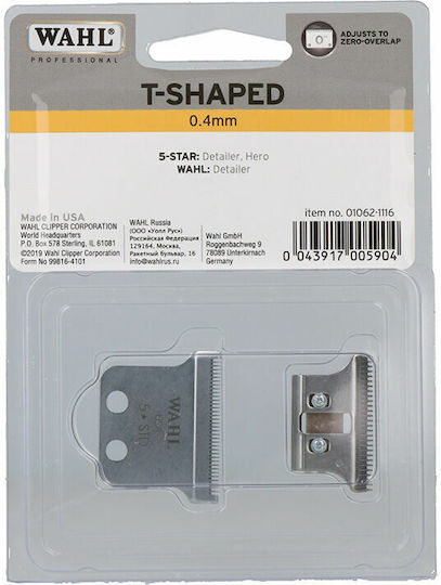 Wahl Professional Detailer T-Shaped 0.4mm Ανταλλακτικό 01062-1116