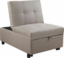 Imola Πολυθρόνα Κρεβάτι Cappuccino 75x106x90cm
