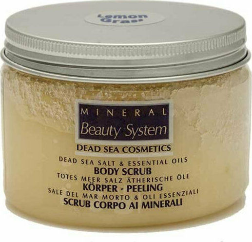 Mineral Beauty System Dead Sea Salt & Lemongrass Scrub Σώματος 300ml