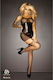 Demoniq Dark Desire Iris Dress Leather & Latex Outfit Black