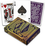 Theory11 Monarchs Plasticized Collectable Card Deck Purple