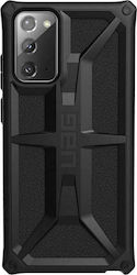 UAG Monarch Umschlag Rückseite Leder 2mm Schwarz (Galaxy Note 20) 212191114040