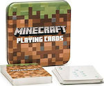 Paladone Minecraft Σετ Συλλεκτική Τράπουλα 2τμχ Πλαστικοποιημένη σε Μεταλλικό Κουτί
