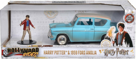 Dickie Harry Potter & 1959 Ford Anglia Toy Car Scale 1:24 for 8+ Years
