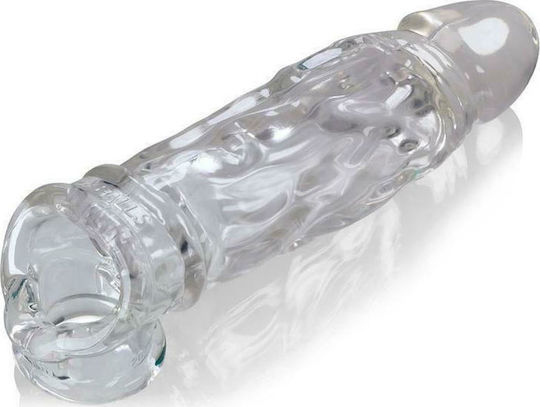 Oxballs Penis Sheath With Adjustable Fit Sleeve Προέκταση Πέους Διάφανη 18.75cm