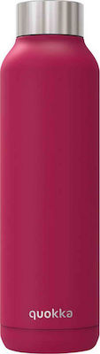 Quokka Solid Bottle Thermos Stainless Steel BPA Free Pink 630ml 11814