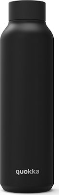 Quokka Solid Thermos Bottle Black 630ml Jet Black 11801