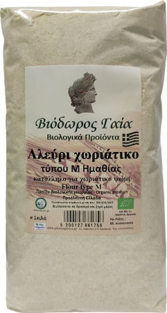 Viodoros Gaia Organic Product Flour Wheat Village Style M 1kg