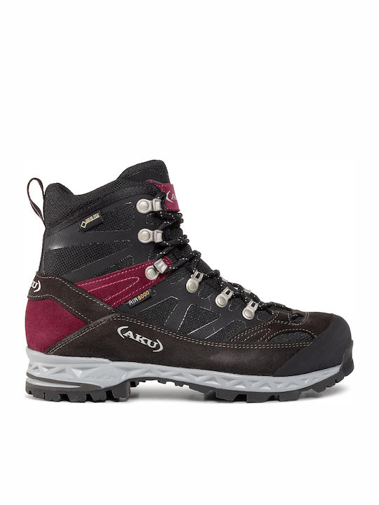 Aku Trekker Pro GTX Γυναικεία Ορειβατικά Μποτάκια Αδιάβροχα με Μεμβράνη Gore-Tex Μαύρα