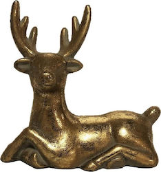 Espiel Ceramic Gold Deer 2 Pieces