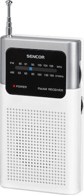 Sencor SRD 1100 Radio de buzunar Cu baterie Alb