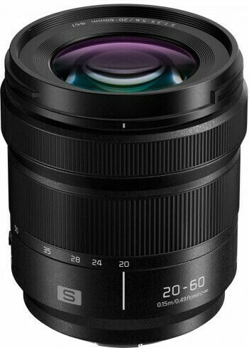 Panasonic Obiectiv Foto Lumix S 20-60mm f/3.5-5.6 Zoom standard pentru Montura Leica L Black