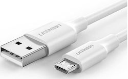 Ugreen US289 60143 Regular USB 2.0 σε micro USB 2m Λευκό