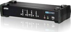 Aten 4-Port USB DVI/Audio KVMP