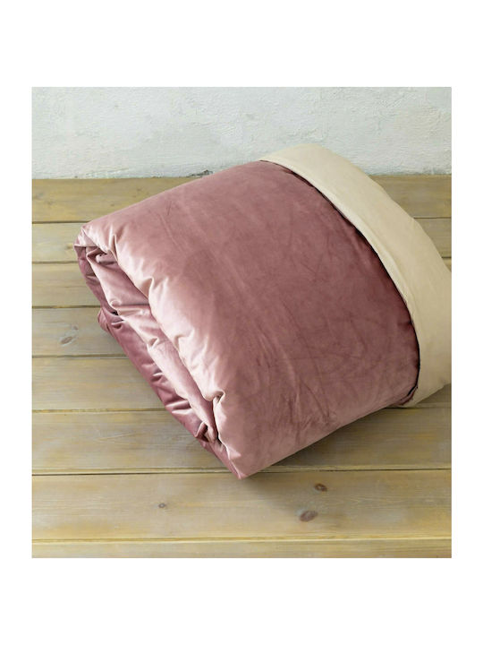 Nima Nuan Super Double Duvet Cover 220x240 Terracotta