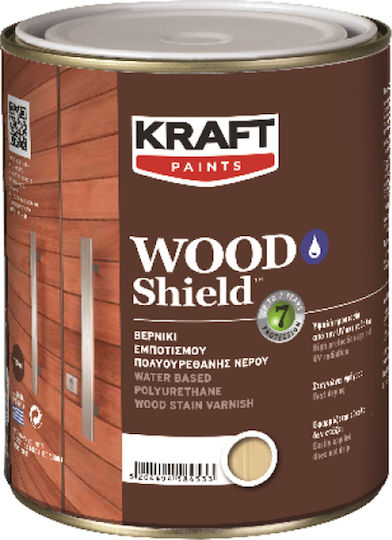 Kraft Wood Shield Пропитка Полиуретан 100 Безцветен Сатен 750мл
