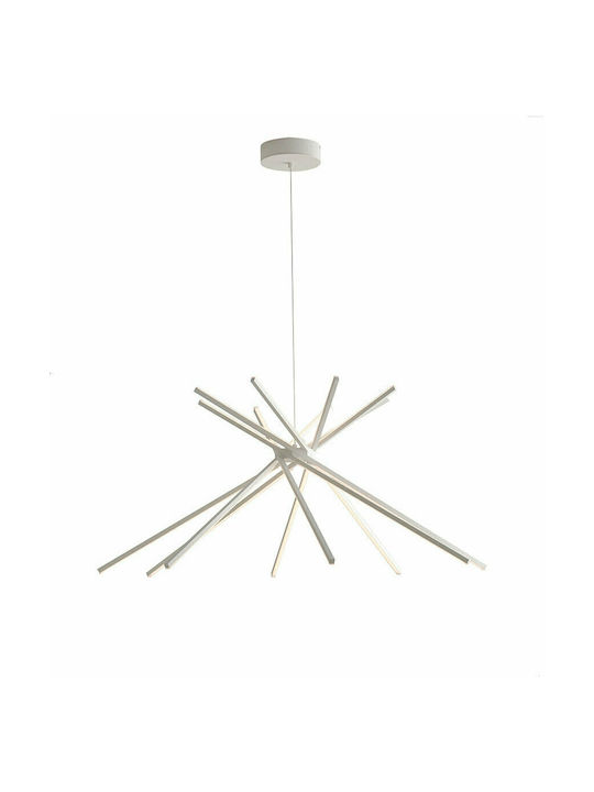 Fan Europe Shanghai-S8C BCO Pendant Light LED with Warm White Light White LED-SHANGHAI-S8C BCO